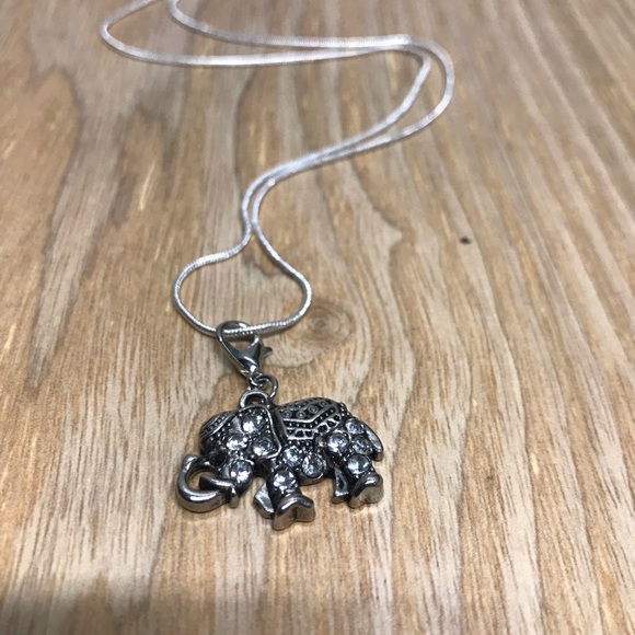 .925 Silver Necklace with a Swarovski Crystal Charm -$30 per necklace- - Picture 5 of 6